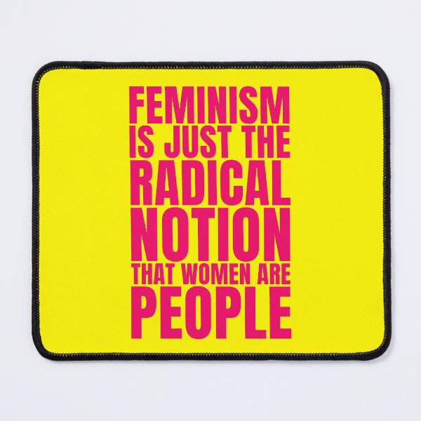 Item preview, Feminism is just the radical notion that women are people (hot pink) designed and sold by Thelittlelord.