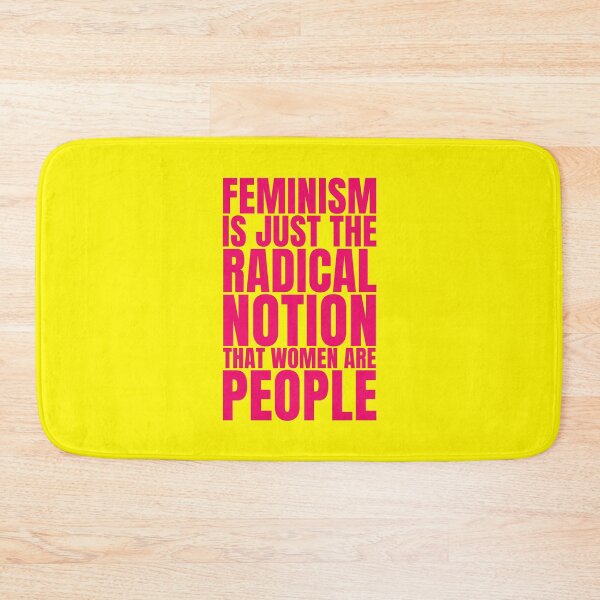 Item preview, Feminism is just the radical notion that women are people (hot pink) designed and sold by Thelittlelord.