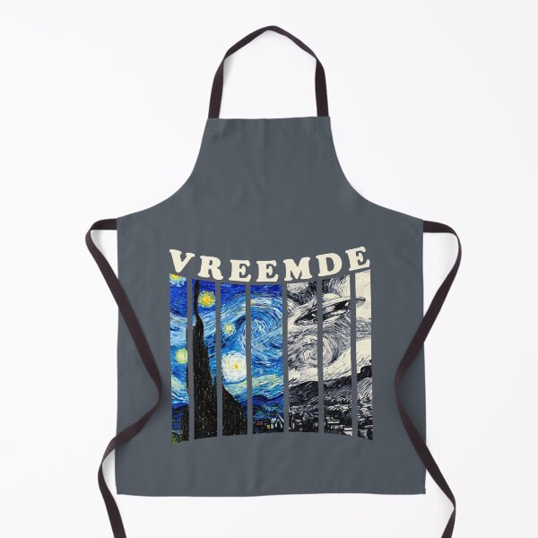 Item preview, VREEMDE Cosmic Panels - Van Gogh Retro UFO Art designed and sold by ARTIZIT.