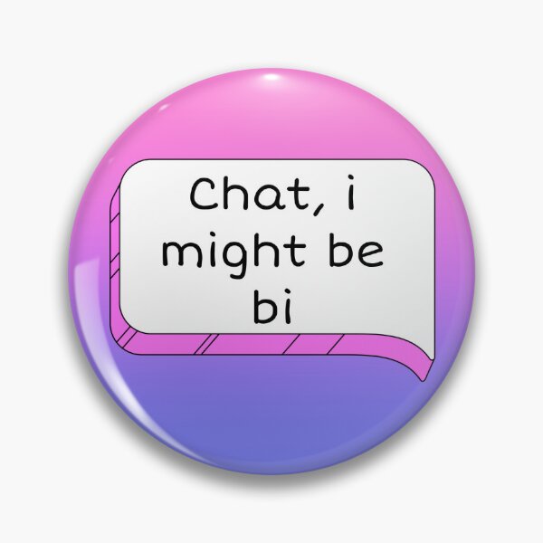 Item preview, Chat, i might be bi designed and sold by kallijadee.