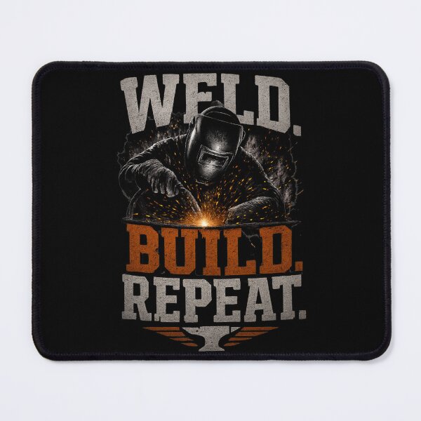 Item preview, Weld. Build. Repeat. – Welder Gift for Welding Professionals designed and sold by LabCore.