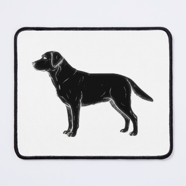 Item preview, Chocolate Labrador Retriever Silhouette – Minimalist Dog Art designed and sold by furrydrool.