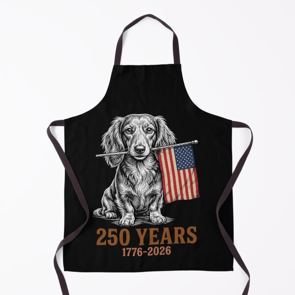 Item preview, 250 Years 1776-2026 American Patriot Dachshund Dog designed and sold by SofenArt.
