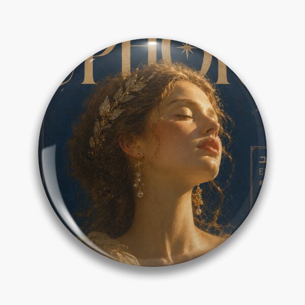 Item preview, EUPHORIA – Golden Renaissance Muse Editorial Poster designed and sold by Watchyyy.