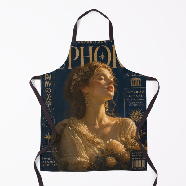 Item preview, EUPHORIA – Golden Renaissance Muse Editorial Poster designed and sold by Watchyyy.