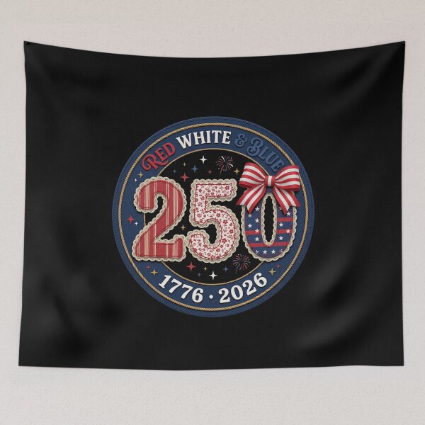 Item preview, Red White & Blue 250 1776 2026 USA 250th Anniversary Independence Day Patriot designed and sold by SofenArt.