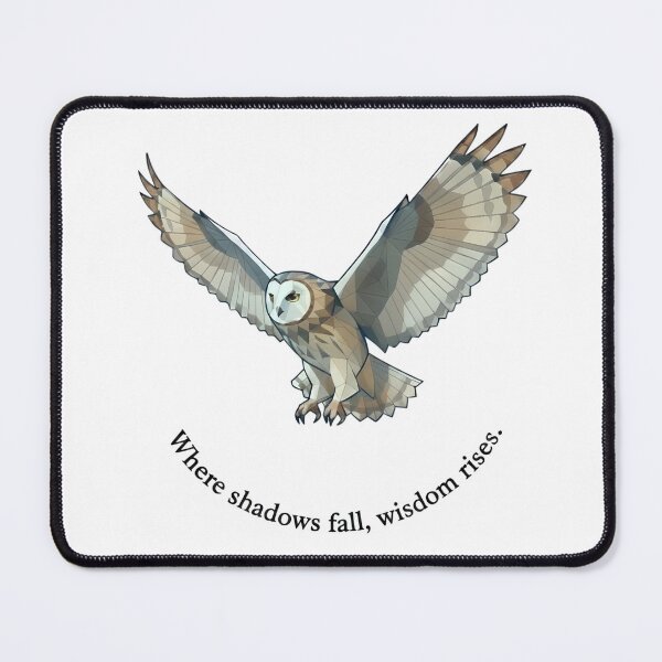 Item preview, Where shadows fall, wisdom rises designed and sold by SineGeneva.
