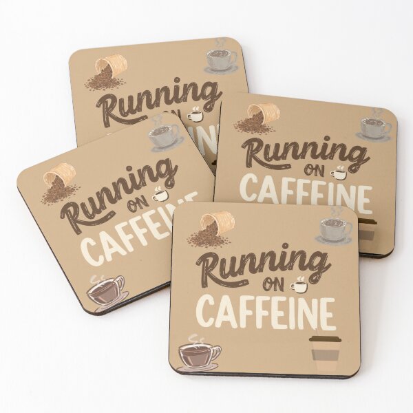 Item preview, Running on caffeine designed and sold by PrintYourStyle.