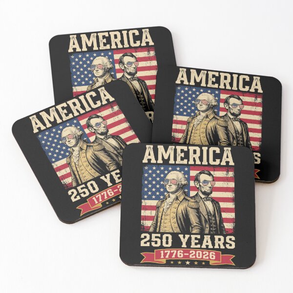 Item preview, America 250 Years 1776-2026 Founding Fathers Patriotism American History USA designed and sold by SofenArt.