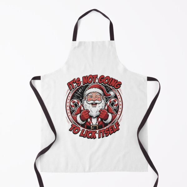 Item preview, It's Not Going To Lick Itself Santa designed and sold by TshirtsOnline-.
