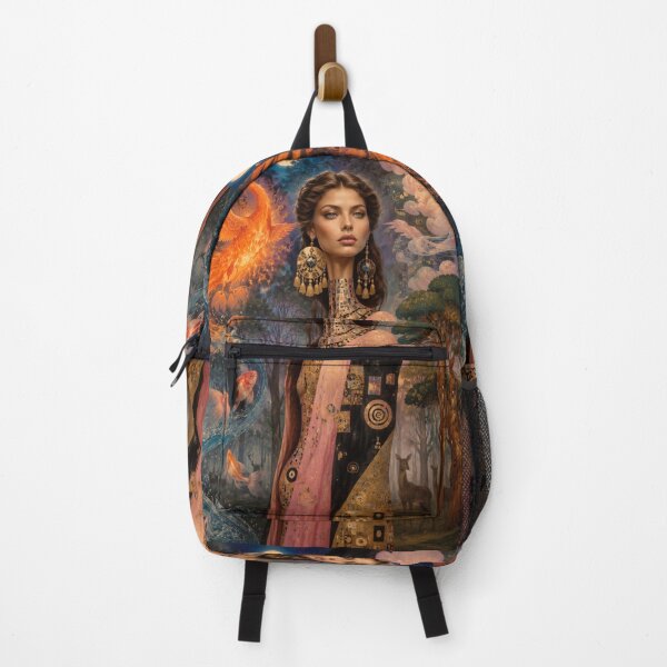 Item preview, Harmony of the Elements – Mystical Woman with Phoenix, Angel & Nature designed and sold by Natalia-Vlad.