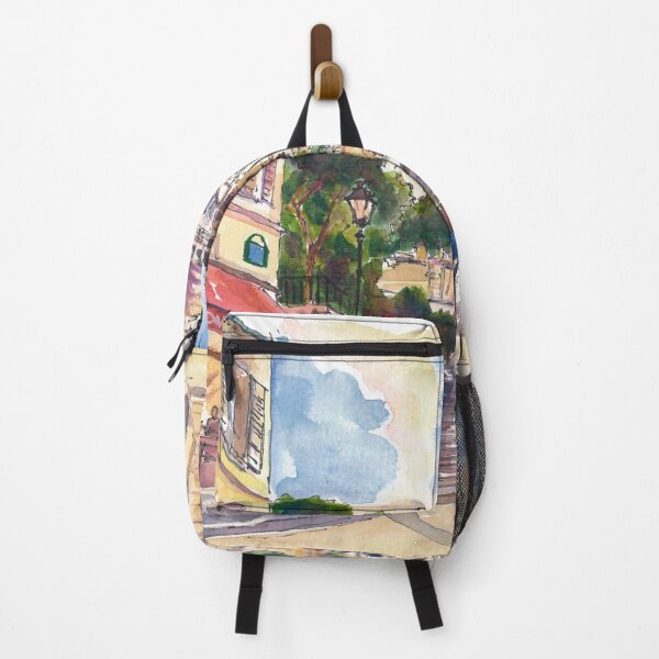 Item preview, Montmartre Paris – Café and Stairway designed and sold by artshop77.