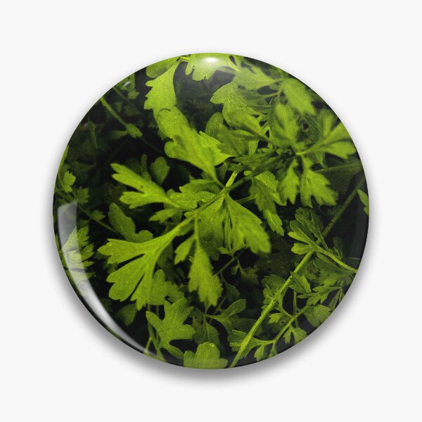 Item preview, Fresh Green Herb Foliage Pattern designed and sold by Apex_Visuals.