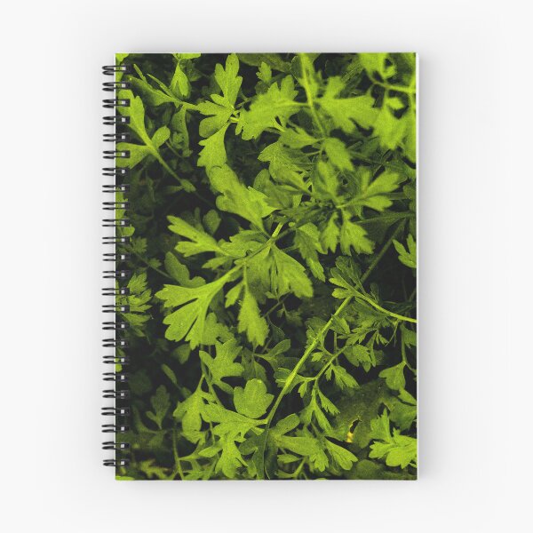 Item preview, Fresh Green Herb Foliage Pattern designed and sold by Apex_Visuals.