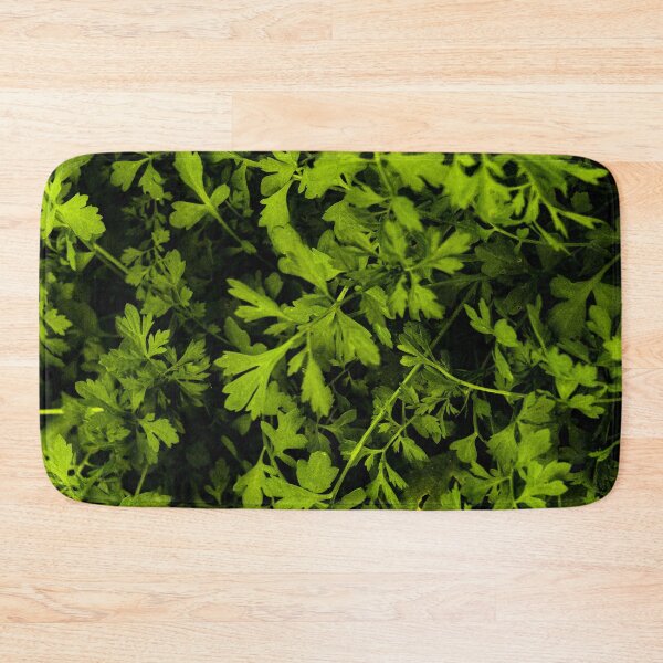 Item preview, Fresh Green Herb Foliage Pattern designed and sold by Apex_Visuals.