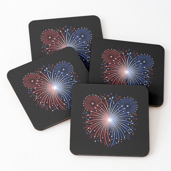 Item preview, Patriotic Fireworks American Independence Day designed and sold by SofenArt.