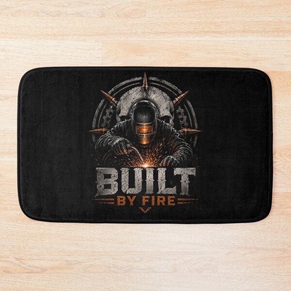 Item preview, Built By Fire – Welder Gift for Welding Professionals and Metal Fabricators designed and sold by LabCore.