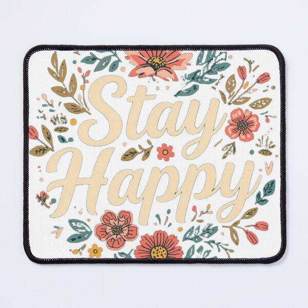 Item preview, Stay Happy Positive Vibes Design designed and sold by aminomen.
