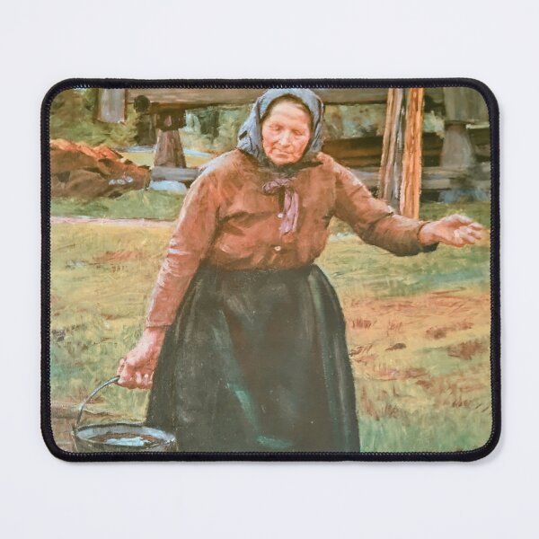 Item preview, August Eiebakke 1867-1938 Norway - Oil On Canvas designed and sold by PumpkinStudioPL.