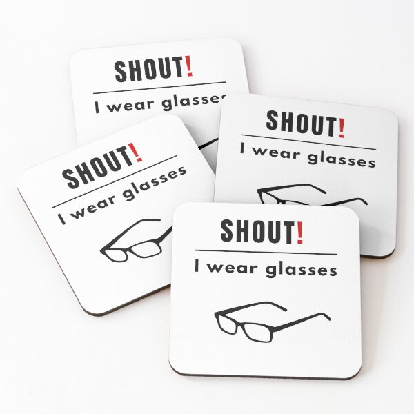 Item preview, Shout! I wear glasses designed and sold by TomiDoGFX.