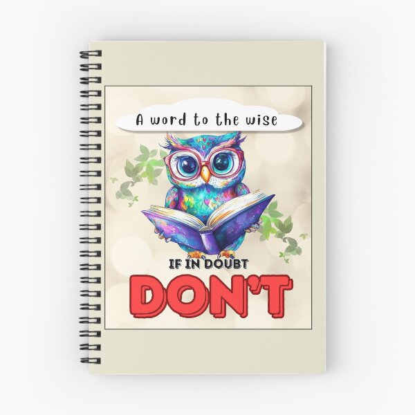 Item preview, A word to the wise - Wise Owl designed and sold by PhoenixbyGEDA.