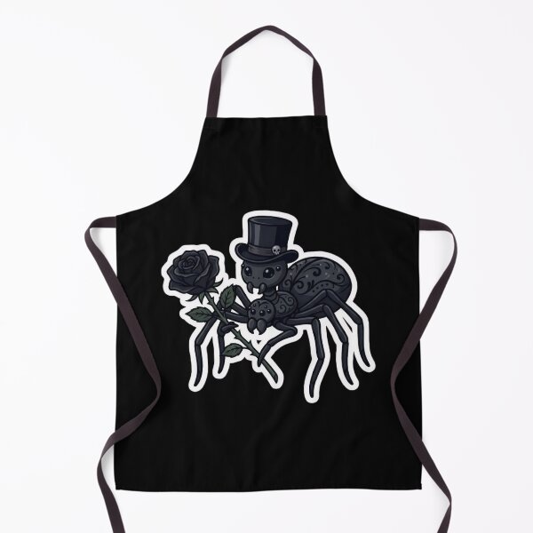 Item preview, Gothic Romance - Black Rose Spider Sticker designed and sold by EnigmaticGoth.