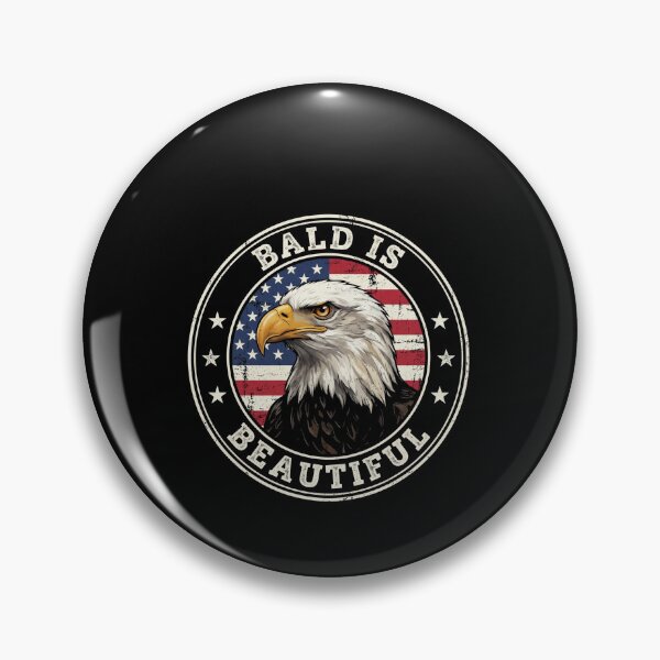 Item preview, Bald Is Beautiful Bald Eagle American Patriot Men designed and sold by SofenArt.