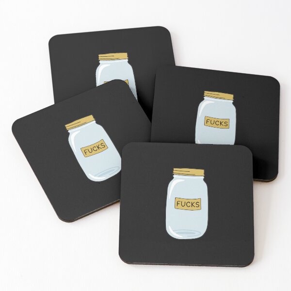 Item preview, Empty jar of zero fucks to give designed and sold by HuesMeows.