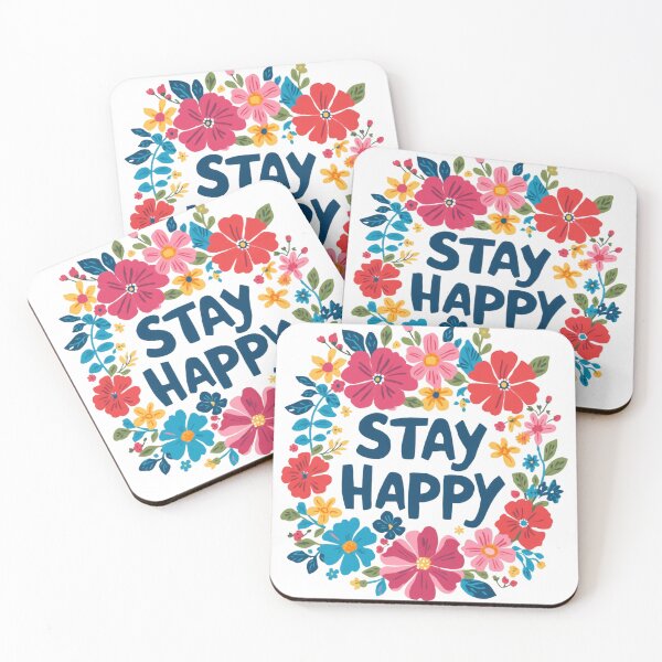 Item preview, Copy of Stay Happy Positive Vibes Design designed and sold by aminomen.