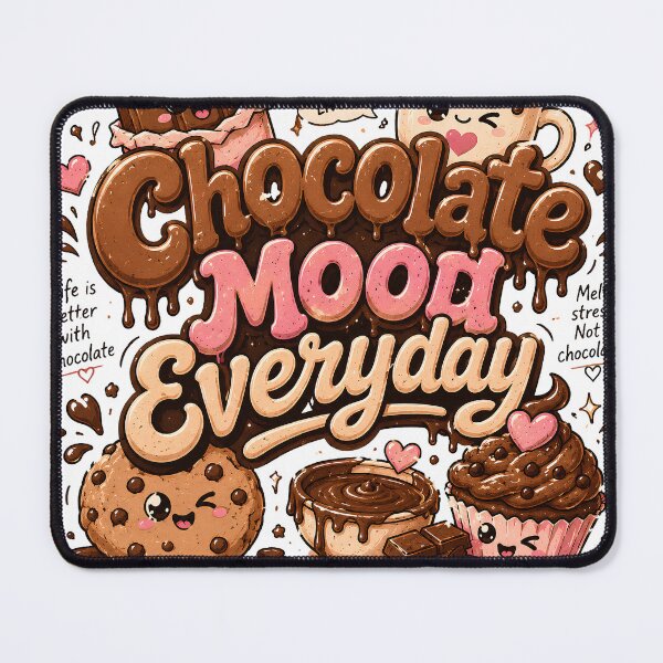 Item preview, Chocolate Mood Everyday Cute Sweet Tooth Design designed and sold by ILYASSE1.