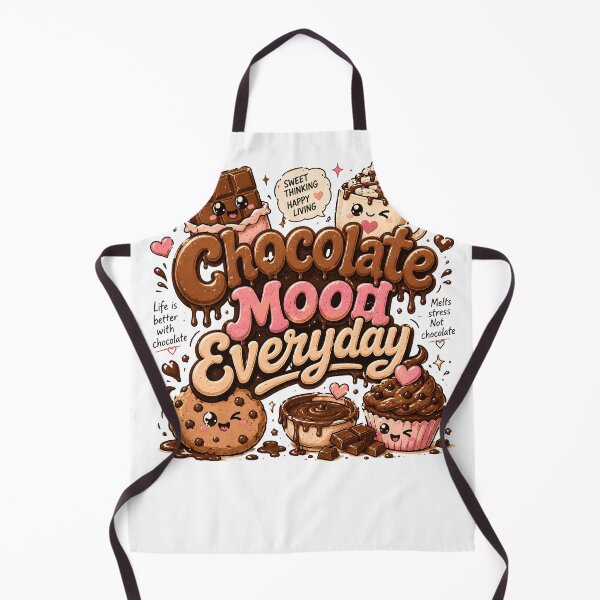 Item preview, Chocolate Mood Everyday Cute Sweet Tooth Design designed and sold by ILYASSE1.