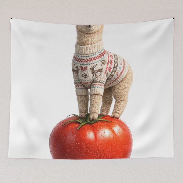 Item preview, Lama Tomato designed and sold by Blijjet Creative Studio.