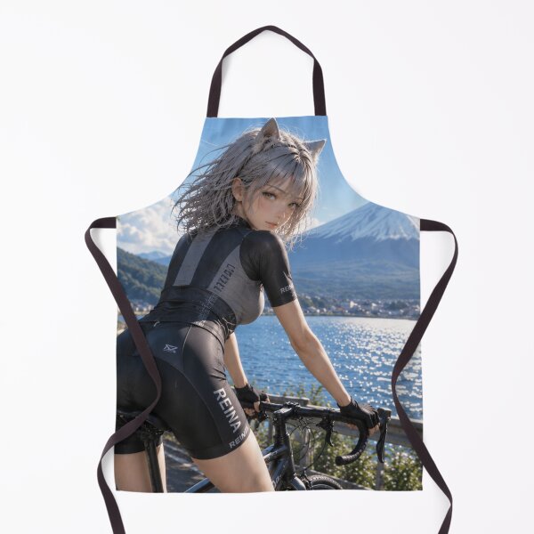 Item preview, REINA Cycling at Mt. Fuji – Catgirl Bicycle Adventure in Japan designed and sold by RinaWorksJP.