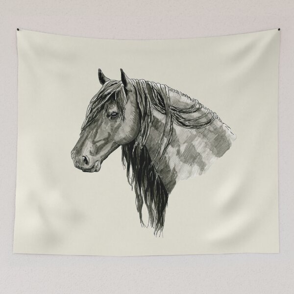 Item preview, Friesian Horse designed and sold by CasmahCreations.