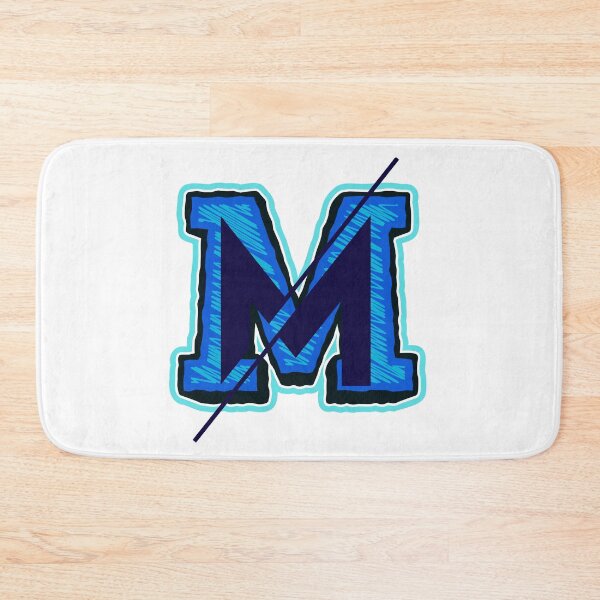 Item preview, Colorful bold and stylistic letter M designed and sold by RinaGArt.