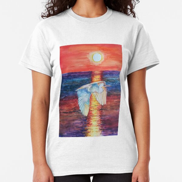 Flight at Sunset Classic T-Shirt