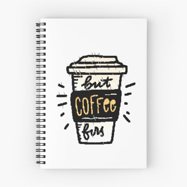 Item preview, But First Coffee Cup Typography Coffee Lovers designed and sold by AstronautMerch.