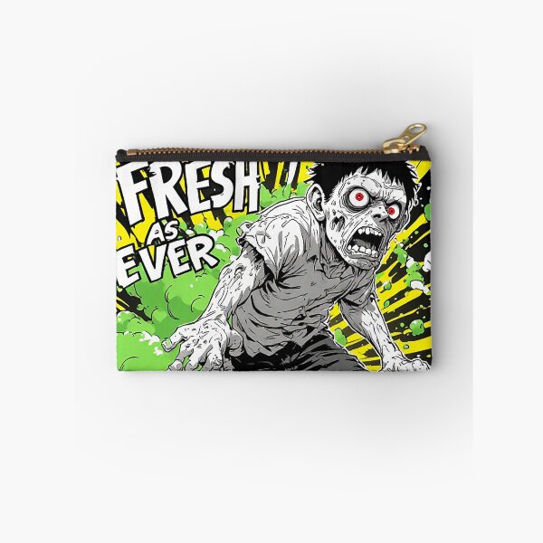 Item preview, Fresh As Ever – Funny Zombie Dark Humor Comic Style designed and sold by ChaoticZenStudio.