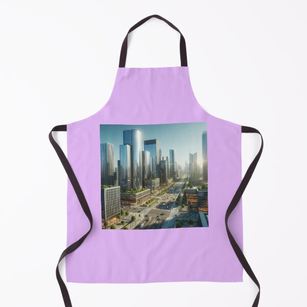 Item preview, GLASSBORE USA – Modern Downtown 3D Skyline  Label Text   designed and sold by PaintMeWorld.