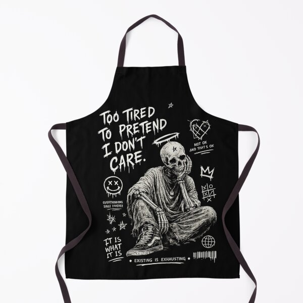 Item preview, Existing Is Exhausting Skeleton Design designed and sold by bb-nostalgia.
