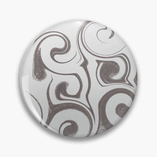 Item preview, Taupe Fluid Swirls - Abstract Marble Pattern designed and sold by CaramelCo.