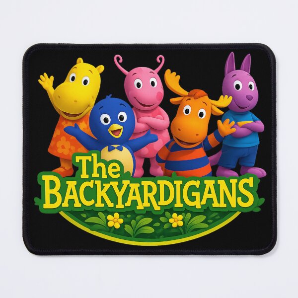 Item preview, The Backyardigans Retro Cartoon Friends Vintage Kids TV Show Fan Art designed and sold by ChemiroL.