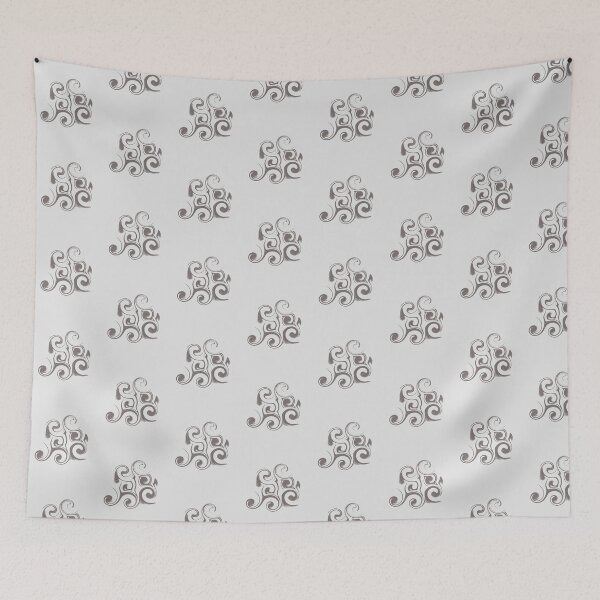 Item preview, Taupe Fluid Swirls - Abstract Marble Pattern designed and sold by CaramelCo.
