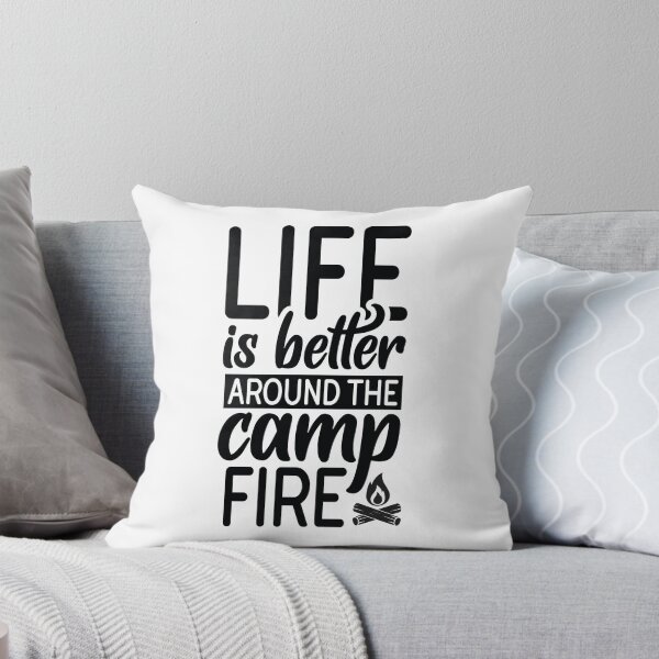 Item preview, Life Is Better Around The Campfire - Cute Mountain Nature Hiking Outdoor Forest Camper Gift designed and sold by FuzionRaptor.