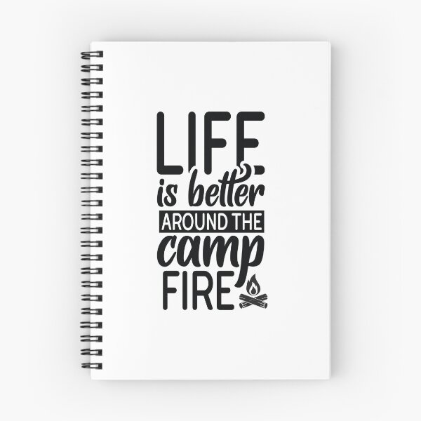Item preview, Life Is Better Around The Campfire - Cute Mountain Nature Hiking Outdoor Forest Camper Gift designed and sold by FuzionRaptor.