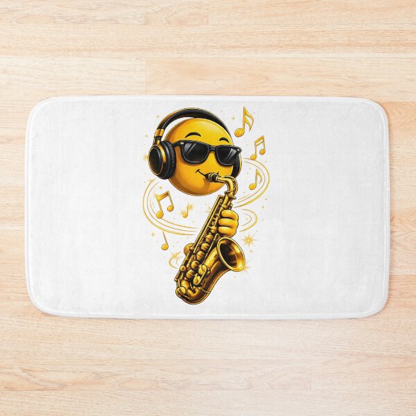 Item preview, TESTEmoji Cool and Passionate Saxophonist designed and sold by KM Design.