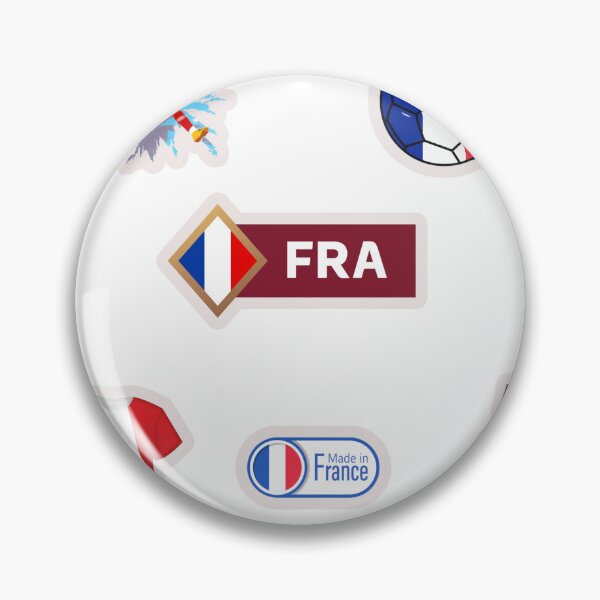 Item preview, France National Football Team Aesthetic Sticker Pack designed and sold by KAWAII STUDIO NB.