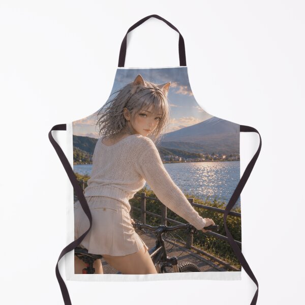 Item preview, REINA Cycling at Mt. Fuji – Catgirl Bicycle Adventure in Japan designed and sold by RinaWorksJP.