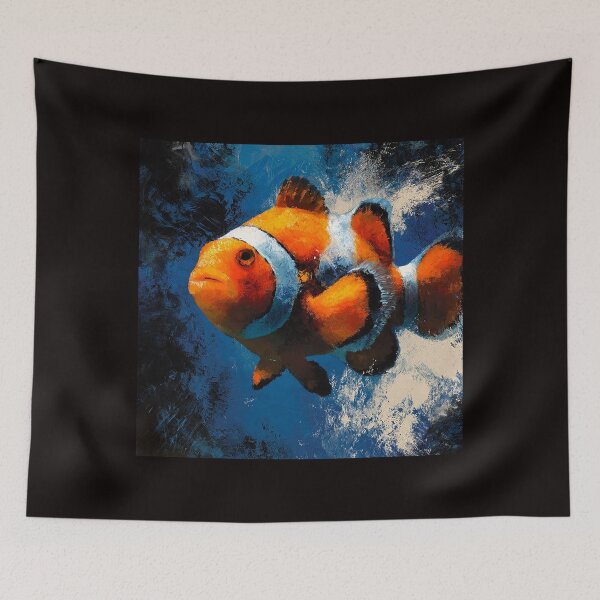 Item preview, Amphiprion Ocellaris: A Vibrant Celebration of Ocean Beauty and Color #6 designed and sold by Helios Be. Lavsh.
