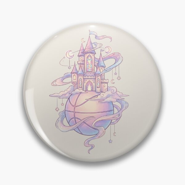 Item preview, Pastel Basketball Fantasy Castle Dreamscape designed and sold by MythicCotton.